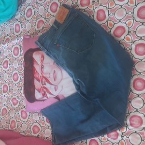 Levi's 541 men's blue jeans 38x34 38 waist 34 leg